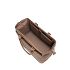 SwissGear Weekender Tote Bag - 15" x 19" - Light Brown-Front quick-access pocket with integrated key/fob lanyard
