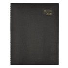 Brownline 2027 CoilPro Weekly Planner with Hard Lizard-Like Cover - 11" x 8-1/2" - Black-Weekday appointment schedule
from 7:00 a.m. to 8:45 p.m. in
15-minute intervals