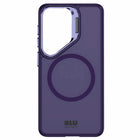 Blu Element Chromatic Kick with Magnets Cell Phone Case for Galaxy S26+ - Deep Violet-Fold out camera lens kickstand