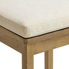 Modway Jax Oak Wood Counter Stool With Wavy Razor Back and Cushion - Weathered Oak Linen-8