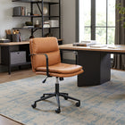 Zuo Birao Office Chair - Brown-Chair Weight Capacity: Supports up to 220 lb