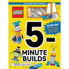 Sourcebooks LEGO Books - 5-Minute Builds-A book to inspire young LEGO fans – Discover over 100 builds, games, puzzles and challenges in this 96-page book for kids