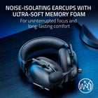 Razer Blackshark V2 Pro (Playstation Licensed) Wireless Esports Headset for Playstation 5 - Black-70 hours of battery life with type c charging: Multi-day use on a single charge. *Tested with PC (Up to 48 hours with PlayStation & Xbox)