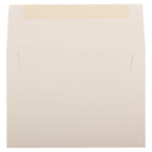 JAM Paper A7 Strathmore Invitation Envelopes - 5.25" x 7.25" - Natural White Linen - 50 Pack (82011I)-Size: A7 (5.25 x 7.25 inches)