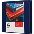 Staples Heavy-Duty View Binder with D-Rings - 1 1/2" - Blue-One-Touch Rings open and close with ease