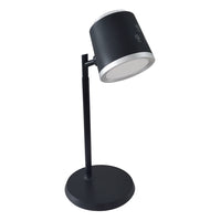 Dainolite Tram Modern Desk Lamp - Matte Black-Lamp head removable for Flashlight, Night Light, Cabinet or Spot Light modes