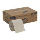 Georgia Pacific Hardwound Softpull Embossed Paper Towel Roll, 7.87 x 1000 Ft, 1-Ply - Brown - 6 Pack-Size: 7.87"W x 1000'L