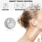 MyBat Pro Orbit True Waterproof Wireless Earbud - White-Fast and Stable Bluetooth 5.3  Ensures seamless connectivity with low latency audio for gaming and calls