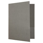JAM Paper Two Pocket Presentation Folders, Grey Linen, 100 Pack (3084B)-Gray