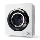 BLACK+DECKER 2.65 Cu. Ft. Portable Dryer - White-Stainless Steel Drum with Front Loading Transparent Lid