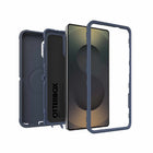 OtterBox Defender Pro Cell Phone Case with Magnets for Galaxy S26 Ultra - Blue Sentiment-Raised edges protect camera and screen