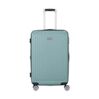 Samsonite Way-Lite 26'5" Hardside Check-in Luggage - Spinner - Medium - Dawn green-Multi-stage pull handle allows you to customize the height for a more comfortable experience