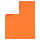 JAM Paper Full Page Labels, 8.5 x 11 Sticker Paper, AstroBrights Orbit Orange, 2 sets of 5 (337628612g)-2 packs of 10 labels each