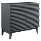 Modway Render 36" Bathroom Vanity Cabinet - Grey-7