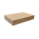 Eddie's Garment Box - 19X - 19" L x 12" W x 3" H - Kraft - 50 Pack-Kraft