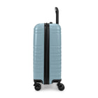 Reebok The Power Collection 21.5" Hardside Carry-on Luggage - Teal-Telescopic trolley handle with multi-stage locking heights