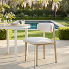 Zuo Bege Dining Chair - White-Chair Weight Capacity: Supports up to 350 lb