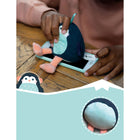 Planet Buddies 2-in-1 Plush Phone Holder and Screen Wiper - Black/Blue (Penguin)-Our Planet Buddies multifunction mobile phone stand can be used as a cute phone holder for most mobile phones and tablets up to 7 inches.