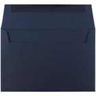 JAM Paper A9 Invitation Envelopes - 5.75 x 8.75 - Navy Blue - 50 Pack-Envelope Features: Straight flap gum closure, high quality Smooth paper finish