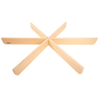 TickiT Wooden Discovery Dividers - Set of 3-3 pieces & 6 sections: This set of 3 wood dividers contains interlocking pieces that, when joined, create 6 sections for sorting activities. Sort sensory objects, manipulatives or natural materials!