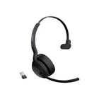 Jabra Evolve2 55 Link380A UC Mono Headset-Materials used: Leatherette, PC & PC/ABS plastic, stainless steel