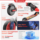 Gyrocopters Flash KidZ Electric Scooter for Kids - Speed 19 kmph - Range 11 km - LED Lights - Red-Forget the hassle of heavy equipment and flat tires. Our "One-Click" folding mechanism allows parents to collapse the scooter in seconds for easy transport in the trunk or storage in the closet