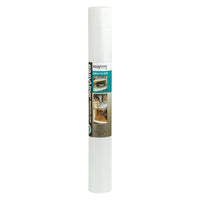 Shurtech 20" x 6' Shelf Liner  - White-Non-adhesive grip bottom keeps liner in place