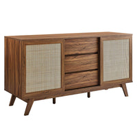 Modway Soma 59" Sideboard - Walnut-Modern Sideboard or TV Stand