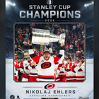 Frameworth Carolina Hurricanes 2026 Stanley Cup Champions: Nikolaj Ehlers Ice Design PhotoGlass Framed Photo - 18" W x 22" H-Officially licensed NHL and NHLPA photo: Nikolaj Ehlers 16x20 PhotoGlass Frame Carolina Hurricanes 2026 Stanley Cup Champions Ice Design for Carolina Hurricanes fans and collectors