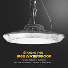 Bell+Howell Highburst LED High Bay Shop Light - 6000 Lumens-Simple installation: no hard wiring or electricians needed, simply plug in the included 9 ft. cord to the top of the light on one end and to an electrical outlet at the other end, save time and stress with a light that's easy to set up