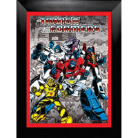 Transformers - Framed Print - 29" x 38"-High-quality art print professionally matted and framed