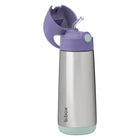 b.box - Insulated Drink Bottle - 500ml - Lilac Pop-Double-wall insulation keeps drinks hot or cold for hours.