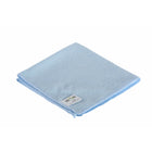Globe Commercial Microfiber Cloth - 240GSM - 14" x 14" - Blue - 10 Pack-A great way to avoid cross contamination