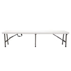 TygerClaw 6 ft Portable Folding Bench with Built-in Travel Handle-Massive weight capacity supports up to 992.1 lb to seat multiple adults safely