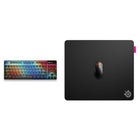 SteelSeries QcK Performance L Speed Gaming Mousepad - Black-Low-Profile Stitched Edges: Reinforced with premium stitching, QcK Performance is built to endure the most intense gaming sessions