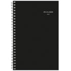 AT-A-GLANCE 2027 Monthly Planner - 11-7/8" H x 7-7/8" W - Black - Bilingual-14 months: December 2026 - January 2028