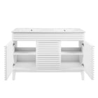 Modway Render 48" Double Sink Bathroom Vanity - White-8