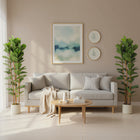 HOMCOM 6' Faux Fiddle Leaf Fig Tree - Green - 2 Pack-Adjustable branches with leaves let you easily customise the tree's shape 