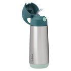 b.box - Insulated Drink Bottle - 500ml - Emerald Forest-Double-wall insulation keeps drinks hot or cold for hours.