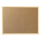Quartet Cork Board, Oak Frame, 96"W x 48"H-Cork bulletin boards are self-healing - no pin holes