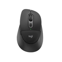 Logitech Signature Comfort Plus M850 L Wireless Mouse - Black-Logitech’s first mouse with palm cushion: The built-in palm cushion on the contoured mouse gives you a comfy spot for your hand making long hours of work feel a little more comfortable