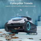 Aiper Scuba N1 Pro Cordless Robotic Pool Cleaner for In-Ground Pools up to 2150sq.ft-The Aiper Scuba N1 Pro is the perfect solution for both above-ground and in-ground pools up to 2,150 sq. ft. With a full charge, it provides 180 minutes of efficient cleaning for pools of various shapes, including round, kidney, rectangular, and custom designs, made from materials such as vinyl, concrete, tile, or fiberglass