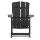 Backyard Lifestyles Adirondack Chair - Black-Constructed of UV Protected Polystyrene.