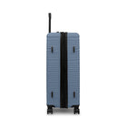 Swiss Mobility YVR 30" Hardside Spinner Luggage - Stormy Blue-Lined interior with dividing panel, practical pockets, and tightening straps to keep content organized and in place