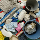 TerraCycle Cleaning Supplies and Accessories - Zero Waste Box - Small-What is included: Durable colour-printed collection box with internal liner, pre-paid UPS return shipping label, and recycling of collected waste