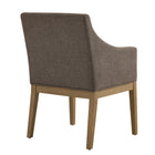 Modway Alton Fabric Upholstered Dining Armchair - Mocha Natural-Assembly Required