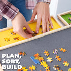Puzzle Ready Wooden Puzzle Board - 40.5" x 27"-Keeps your masterpiece safe from pets and kids The secure puzzle mat ensures your jigsaw puzzle stays put, so you can focus on the fun without worries