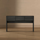 Manhattan Comfort Linda Modern 3-Drawer Console Table - Charcoal Grey-9