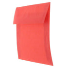 JAM Paper Square Translucent Vellum Invitation Envelopes - 8.5" x 8.5" - Primary Red - 25 Pack (1592165)-Size: 8 1/2 x 8 1/2 inches