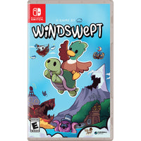 Windswept for Nintendo Switch-Over 40 handcrafted stages filled with hidden collectibles, bonus challenges, and quirky obstacles to overcome… or fall victim to.